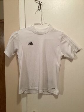 Adidas Climalite soccer shirt (Y-small)